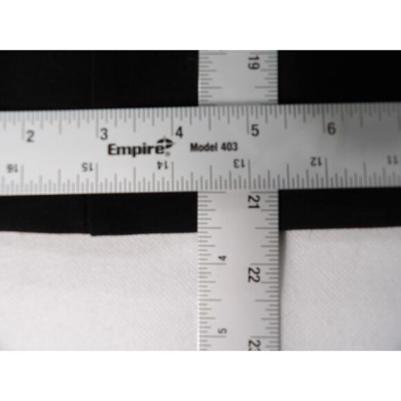 Diane Von Furstenburg Koto Pencil Skirt Sz 8 Black Zip Close Pockets Ponte Knit - Picture 11 of 15